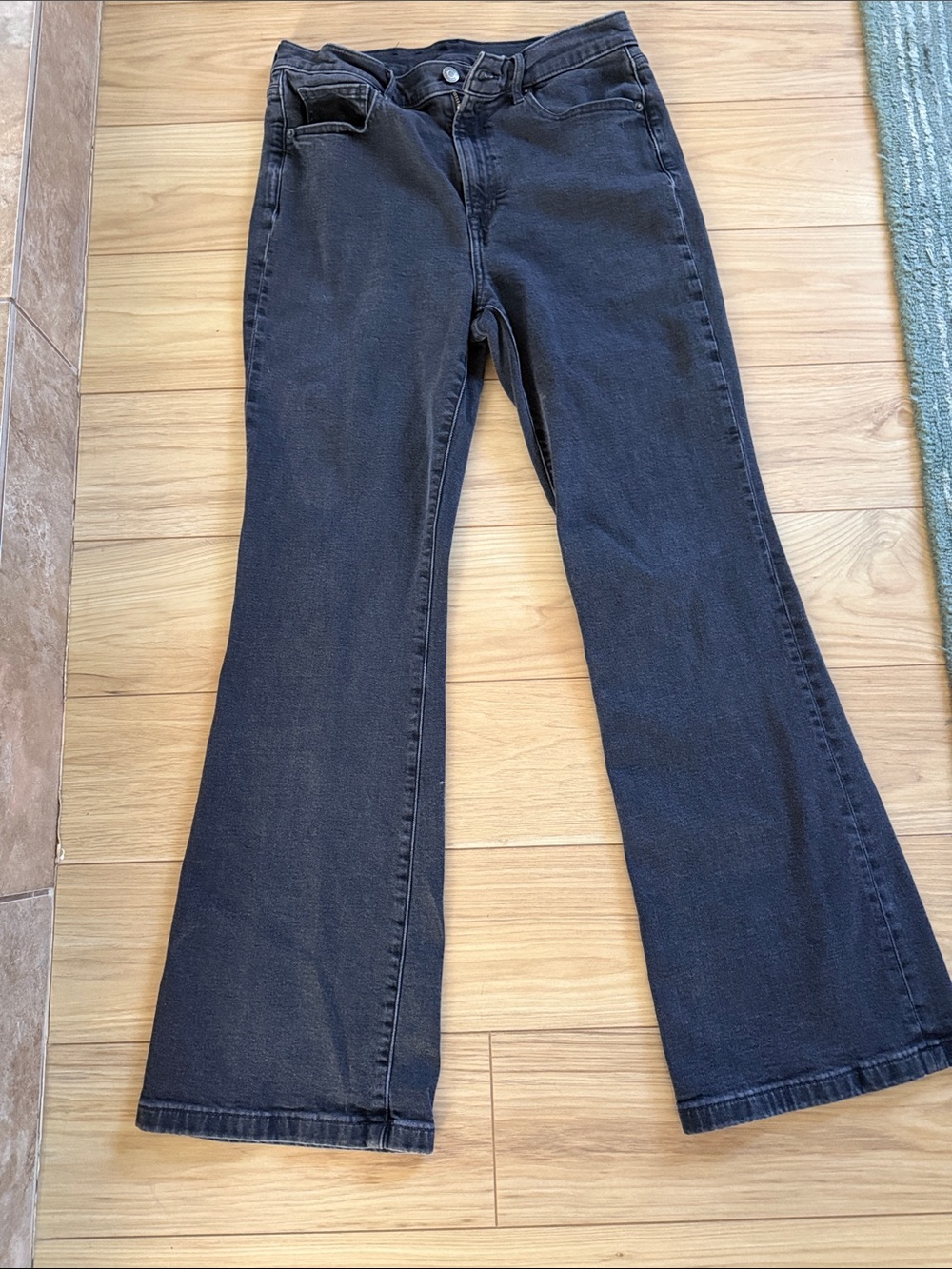 GAP Black Flare Jeans for Women